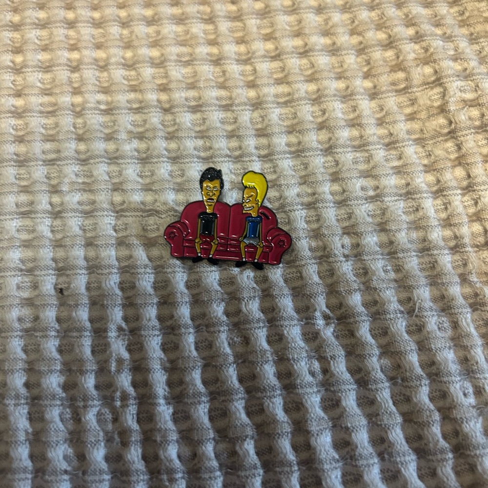 Beavis and Butt-Head Enamel Pin